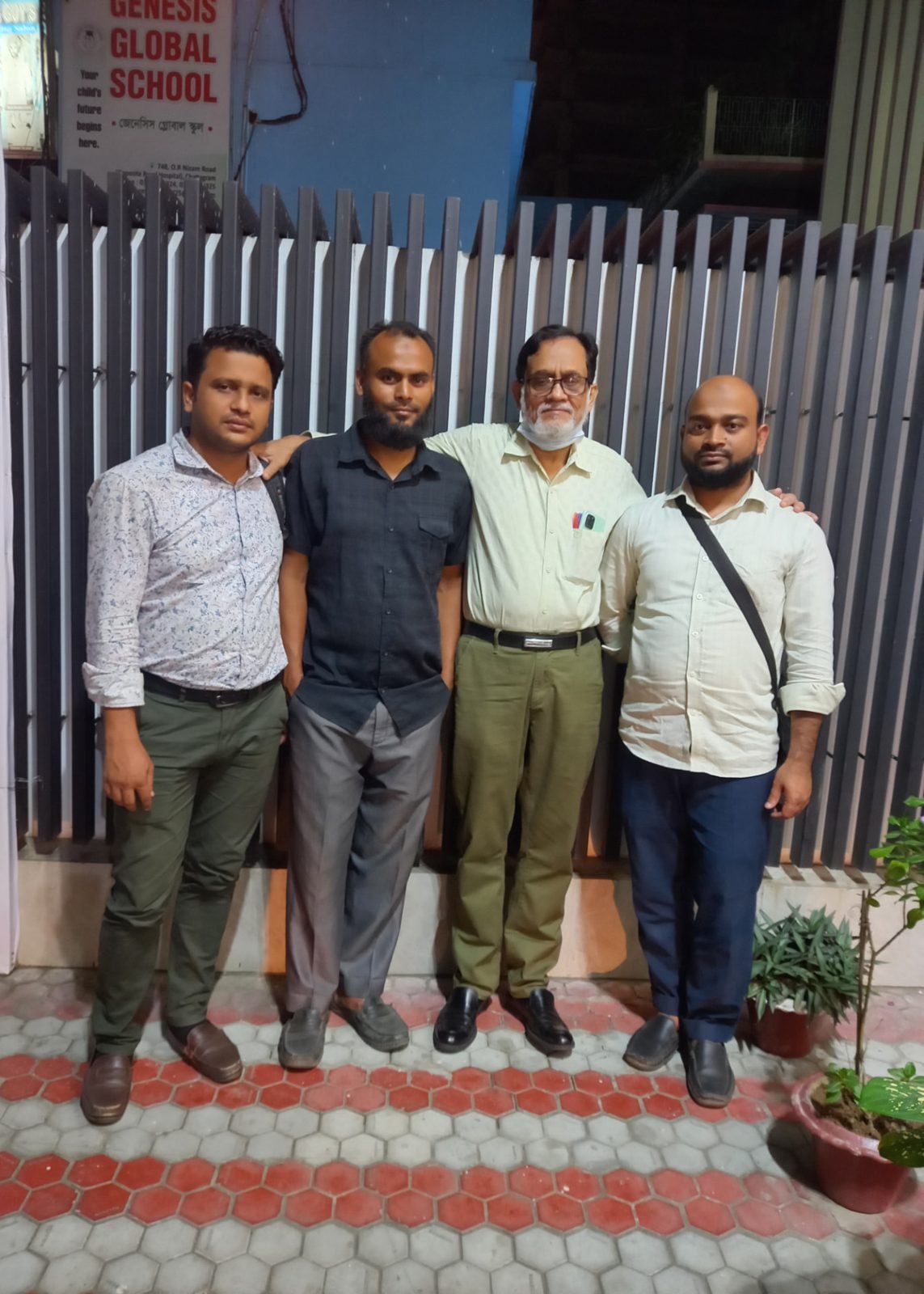 An evening in Chattogram with colleagues and a respected mentor
