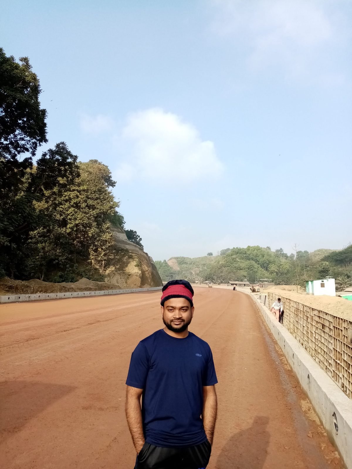 On the road through the Chattogram hills